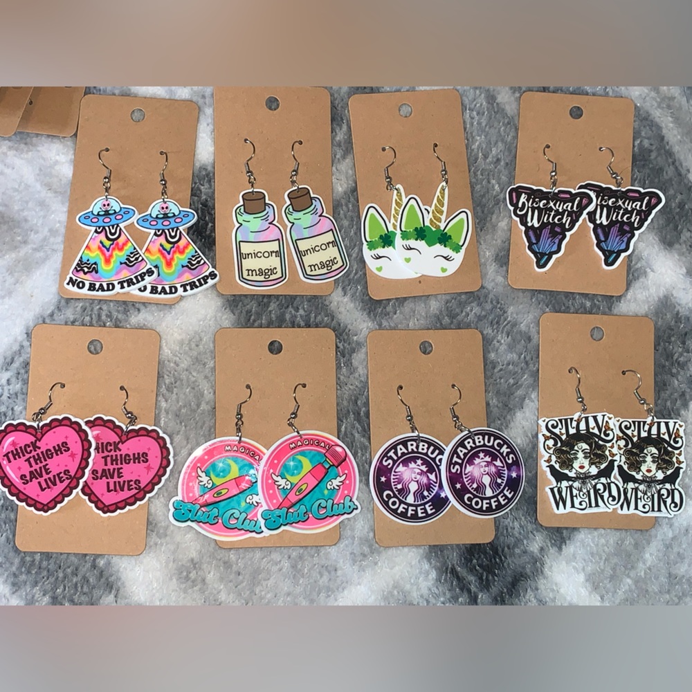 Resin Earrings